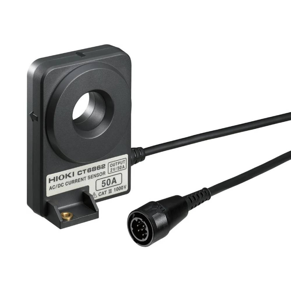 HIOKI CT6862-05 50 Amp, AC/DC Current Solid Sensor 1MHz