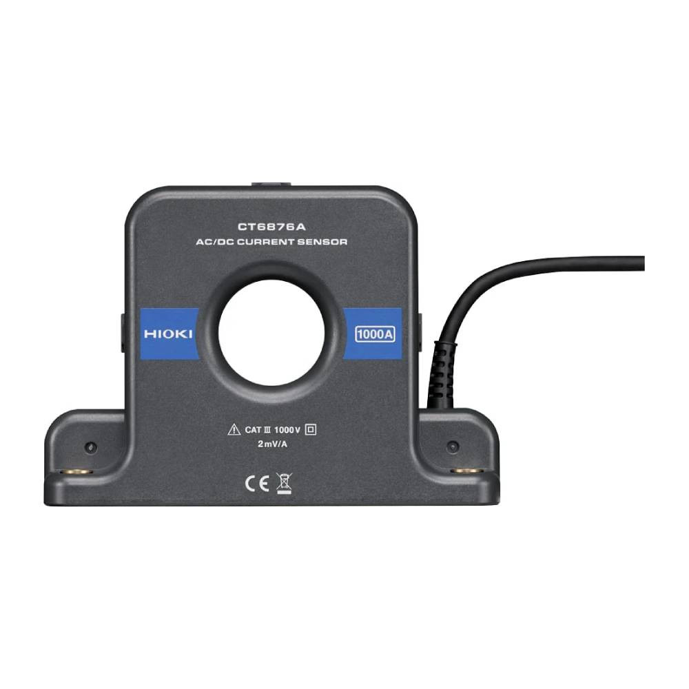 HIOKI CT6876A AC/DC Current Sensor, 1000A, DC to 1.5 MHz, 3M Cable