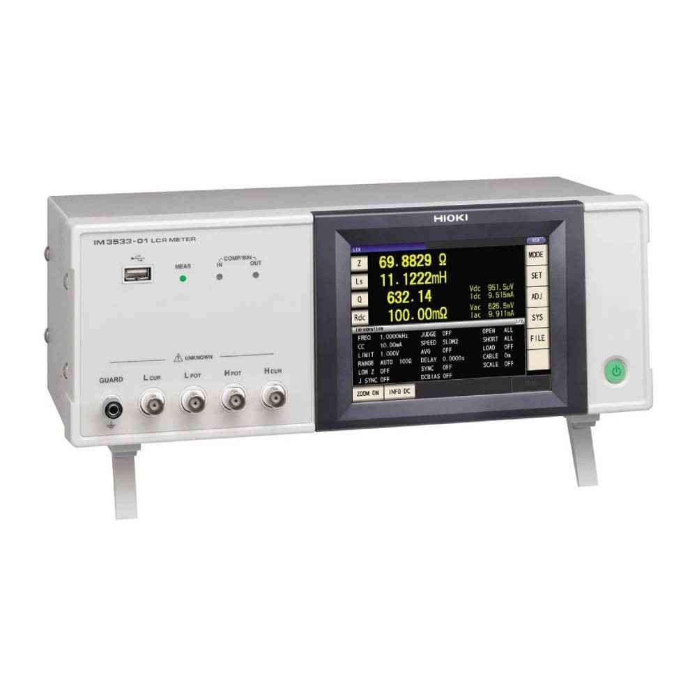 HIOKI IM3533 LCR Meter Wide band 40Hz to 200kHz