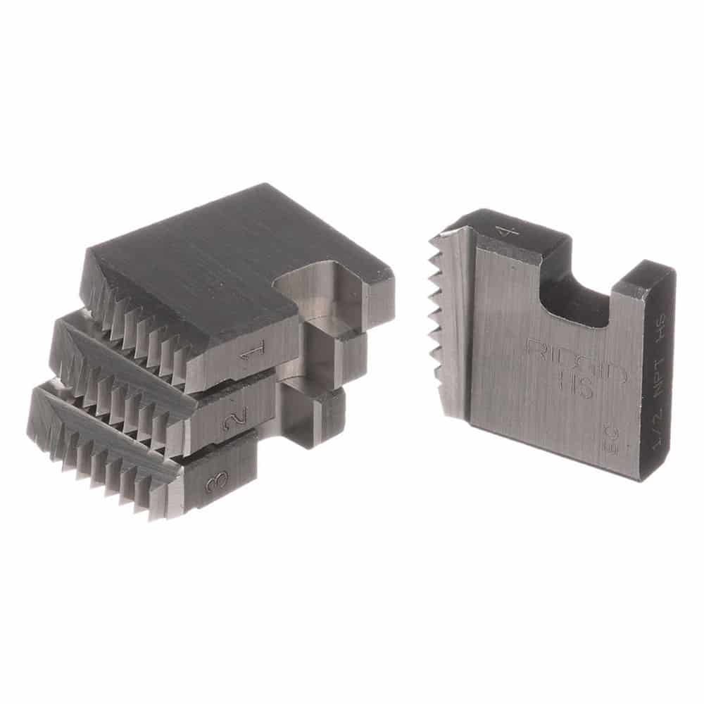RIDGID 37880 Pipe Die Set, High Speed RH, NPT, 1 In
