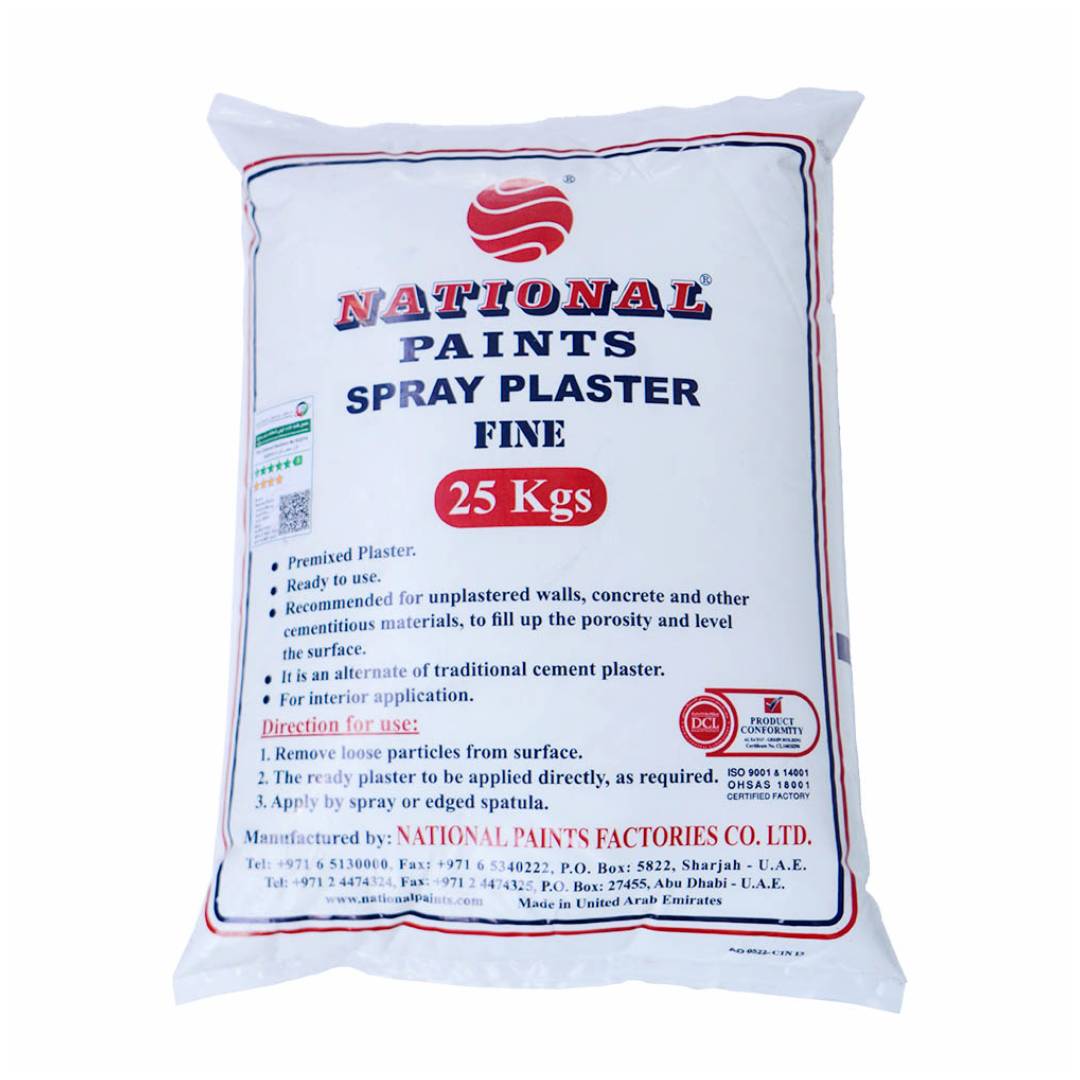 NATIONAL PAINTS A167 Spray Plaster Fine 25 kg