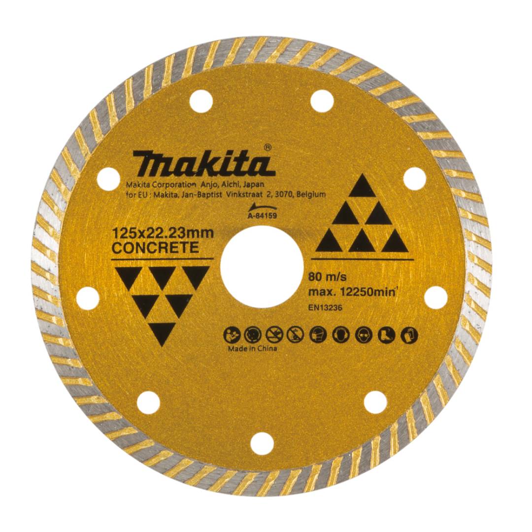 MAKITA A-84159 Diamond Wheel(Concrete- Corrugated)125Mmx22.23(20)