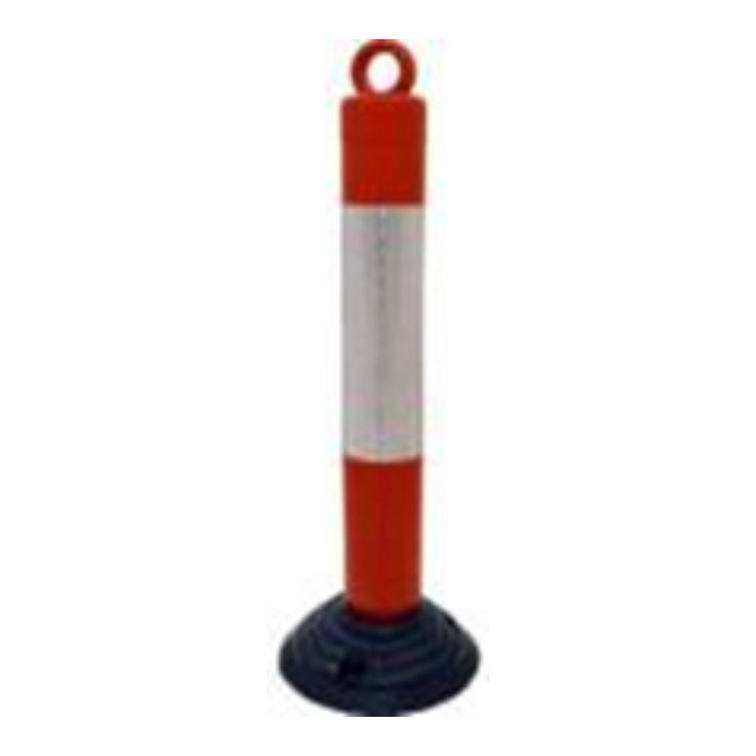 IMA S1406 Red PE Post with Reflective Tape 80 CM
