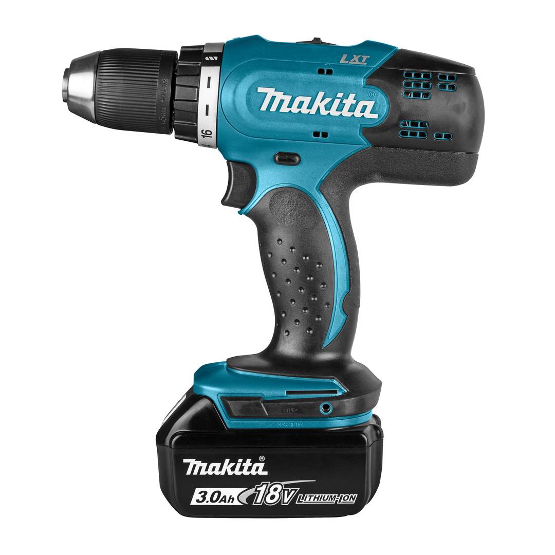 MAKITA DDF453RFE Cordless Driver Drill For 18V Li-Ion Lxt 13Mm