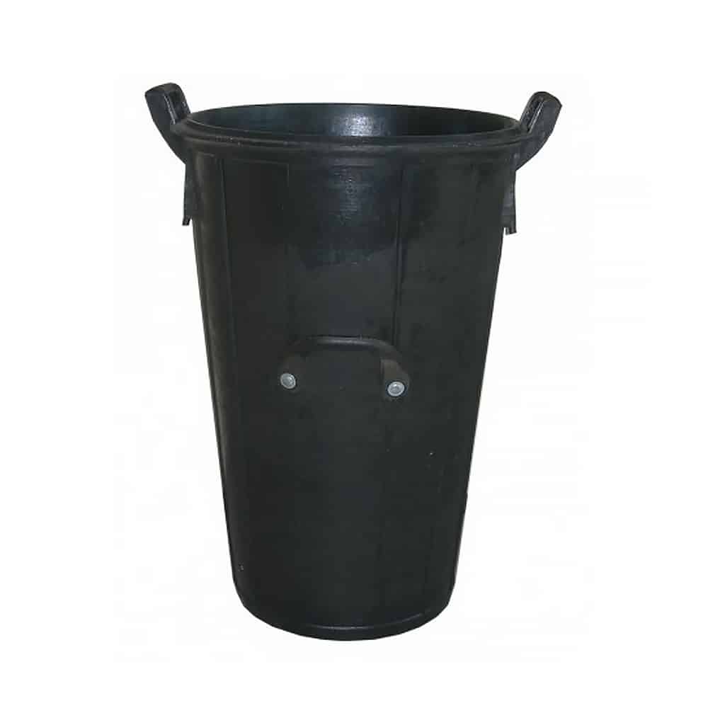 RUBI 88828 Rubber Dustbin 75L (Lid not included)