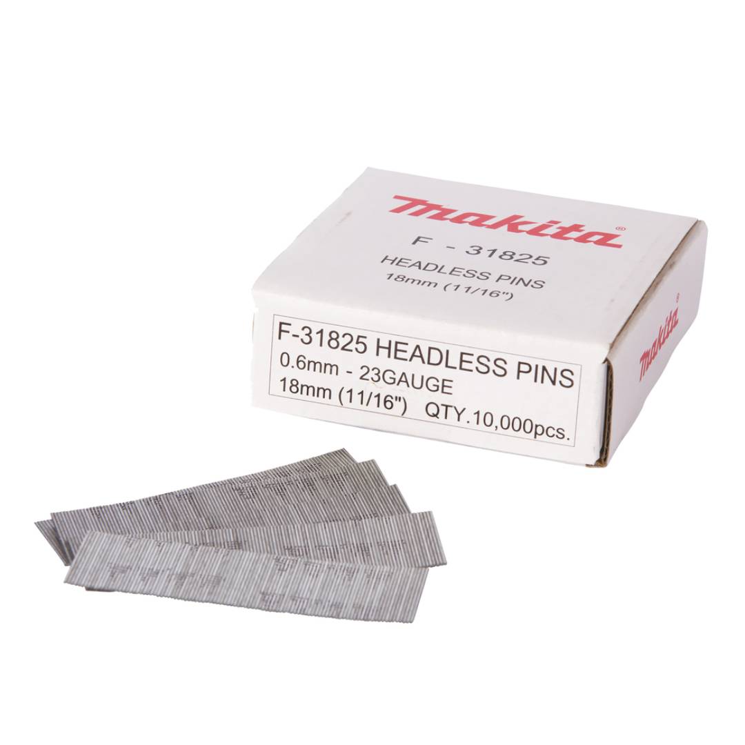 MAKITA F-31825 Pin Nail 18Mm(10000 Pcs/Box) For Af201Z