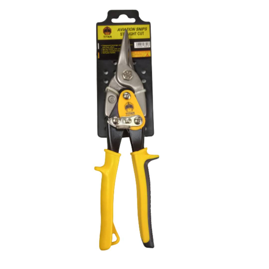 TITAN Straight Aviation Tin Snips