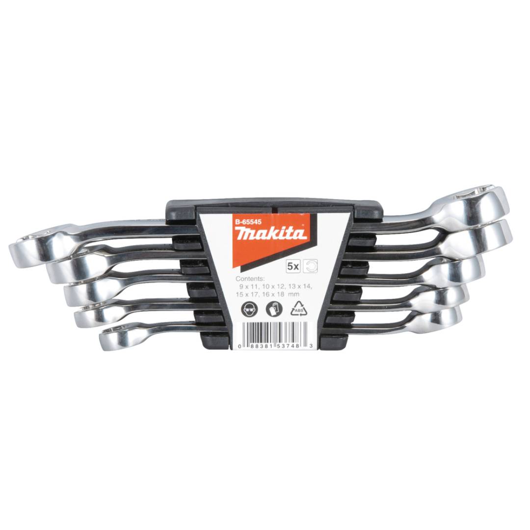MAKITA B-65545 Flare Nut Wrench 5Pcs. Set