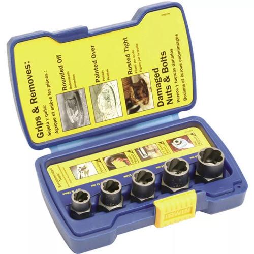 IRWIN 10504634 Bolt Grip Fastener Remover 5 Pieces