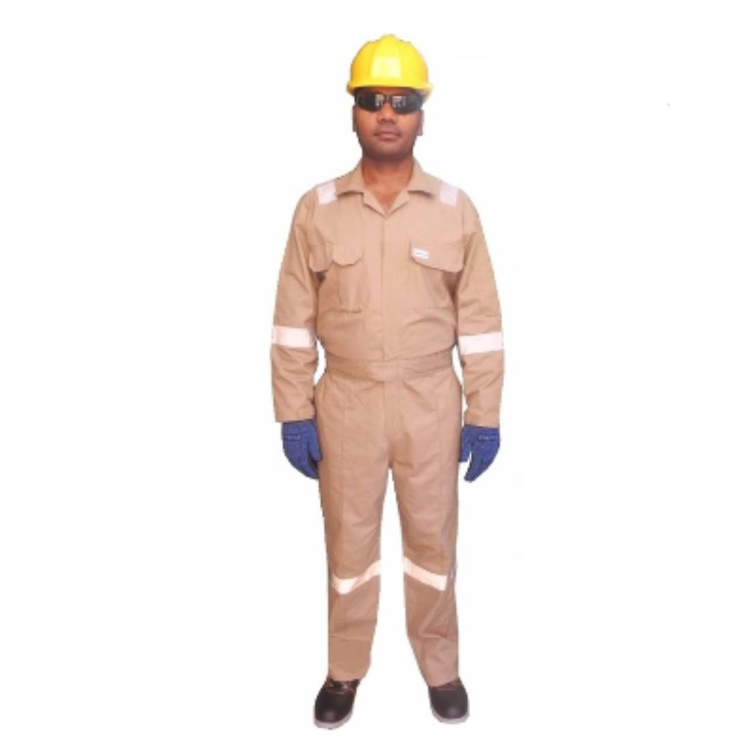 VAULTEX CUR 100% Cotton Coverall with Reflective