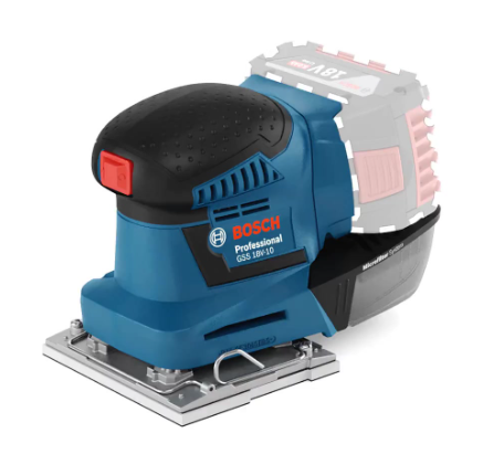 BOSCH GSS 18V-10 + 2 SS+PT Cordless Orbital Sander 18V