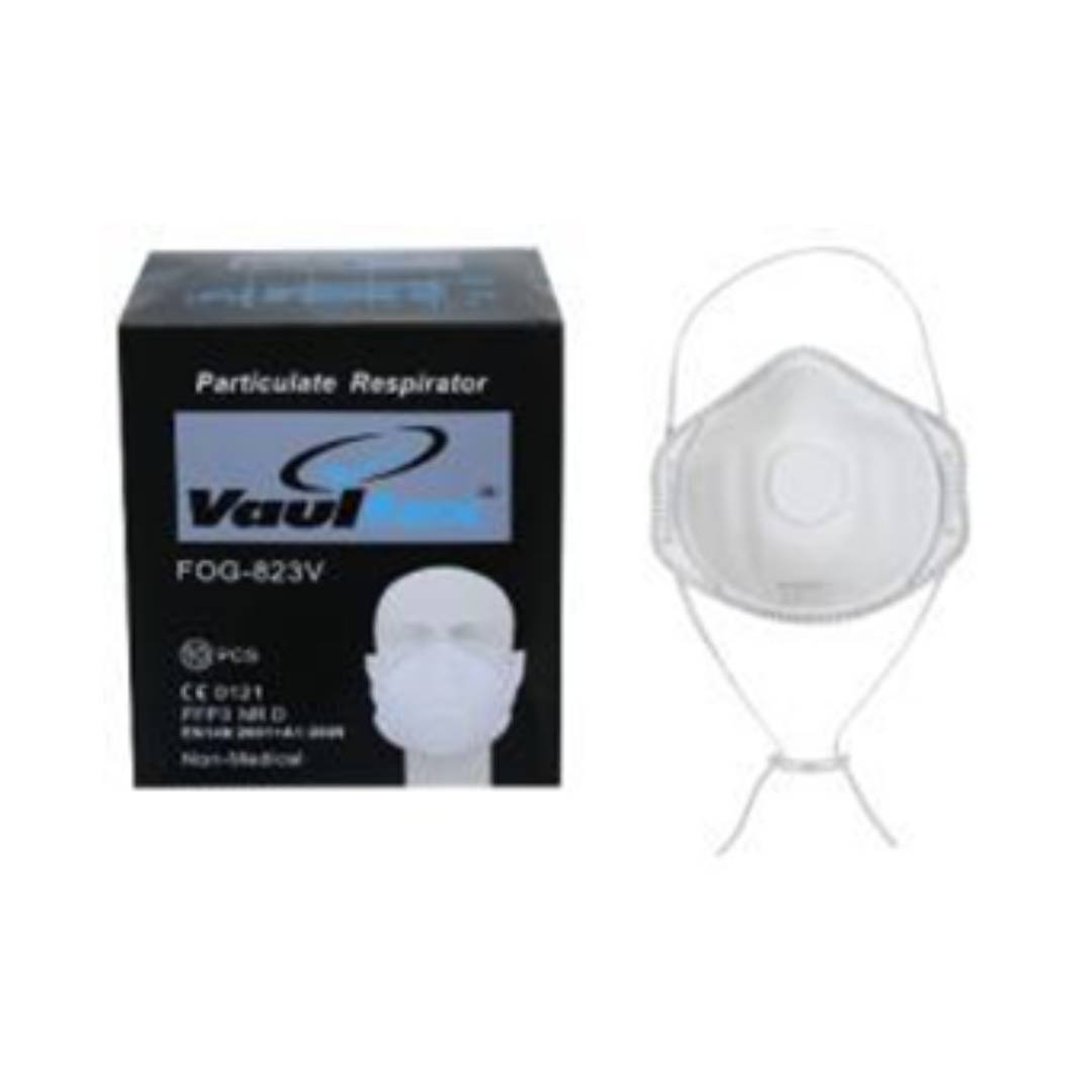 VAULTEX FOG 823V FFP3 Cup Shaped Respirator with Valve (Non-Medical)