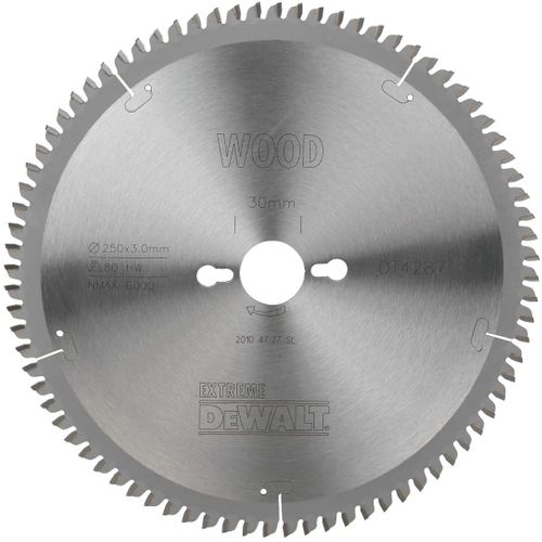 DEWALT Dt4097-qz Circular Saw Blade Diameter 235 Bore 30 Tcg 5deg 56 Teeth