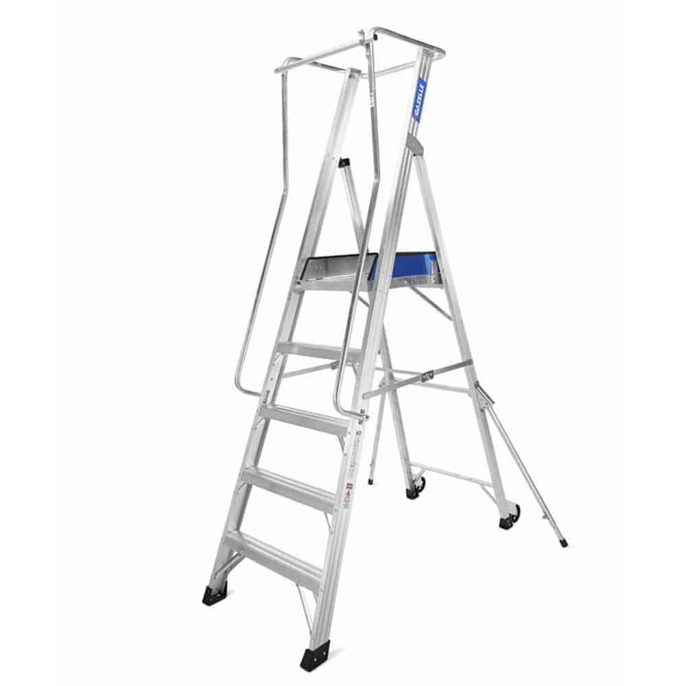 GAZELLE G5805 Aluminum Platform Ladder 5ft (1.4m)