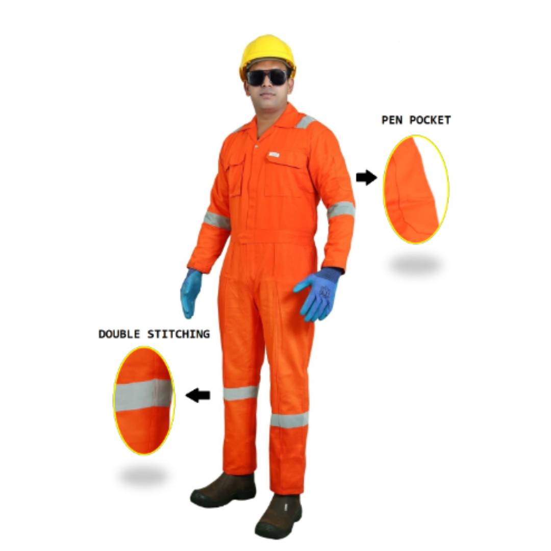 VAULTEX RGF 100% Cotton Coverall with Reflective