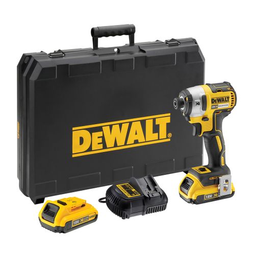 DEWALT DCF887D2-GB XR Lithium Ion Brushless Impact Driver 1/4-inch 18v