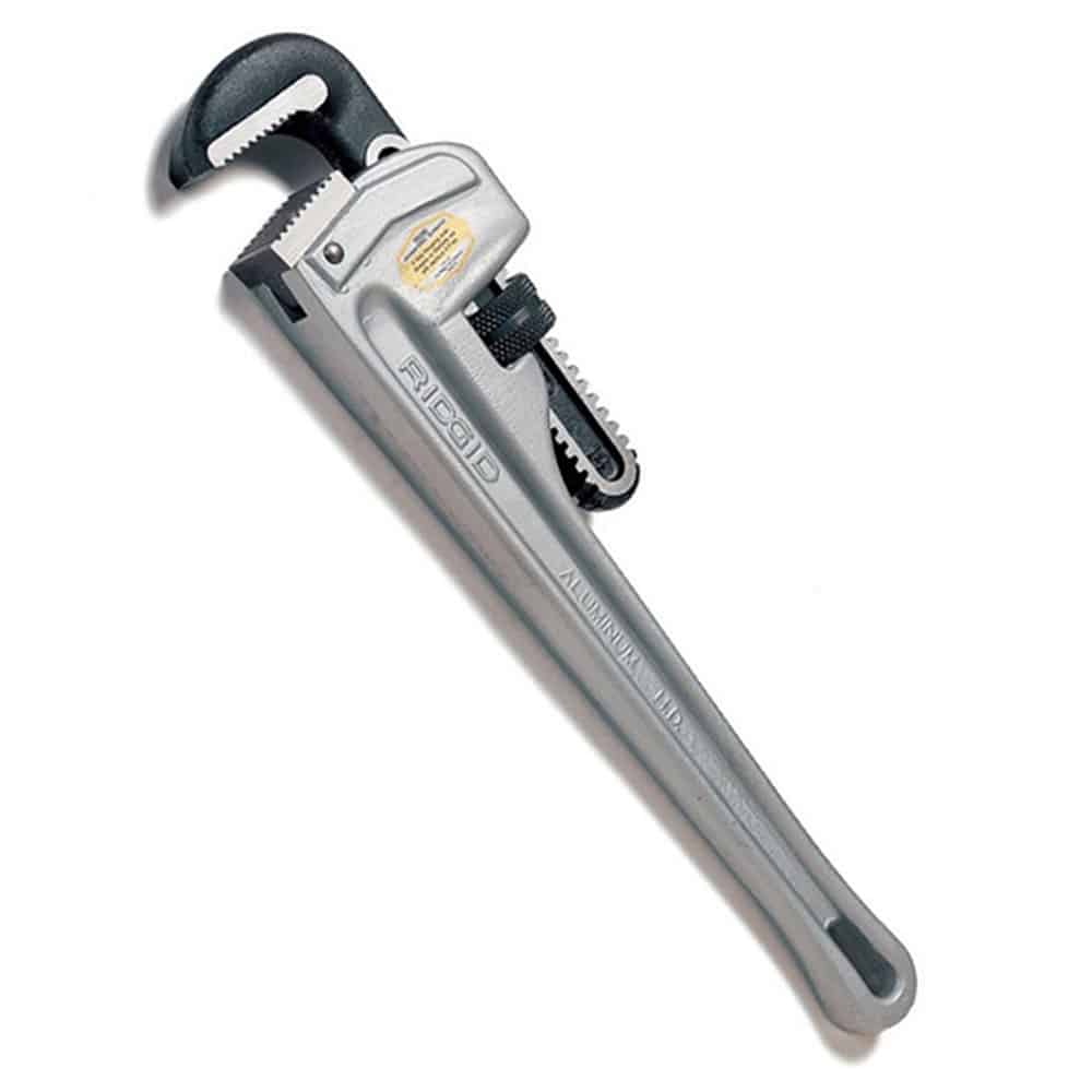 RIDGID 47057 Aluminium Pipe Wrench 12-Inch