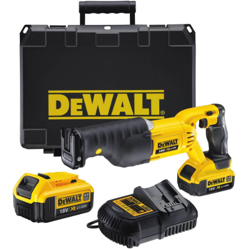 DEWALT DCS380M2-GB 18v XR Li-ion Reciprocating Saw 4ah 560w 220v
