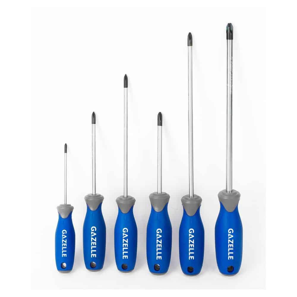 GAZELLE G80283 Phillips Screwdriver Set 6pc