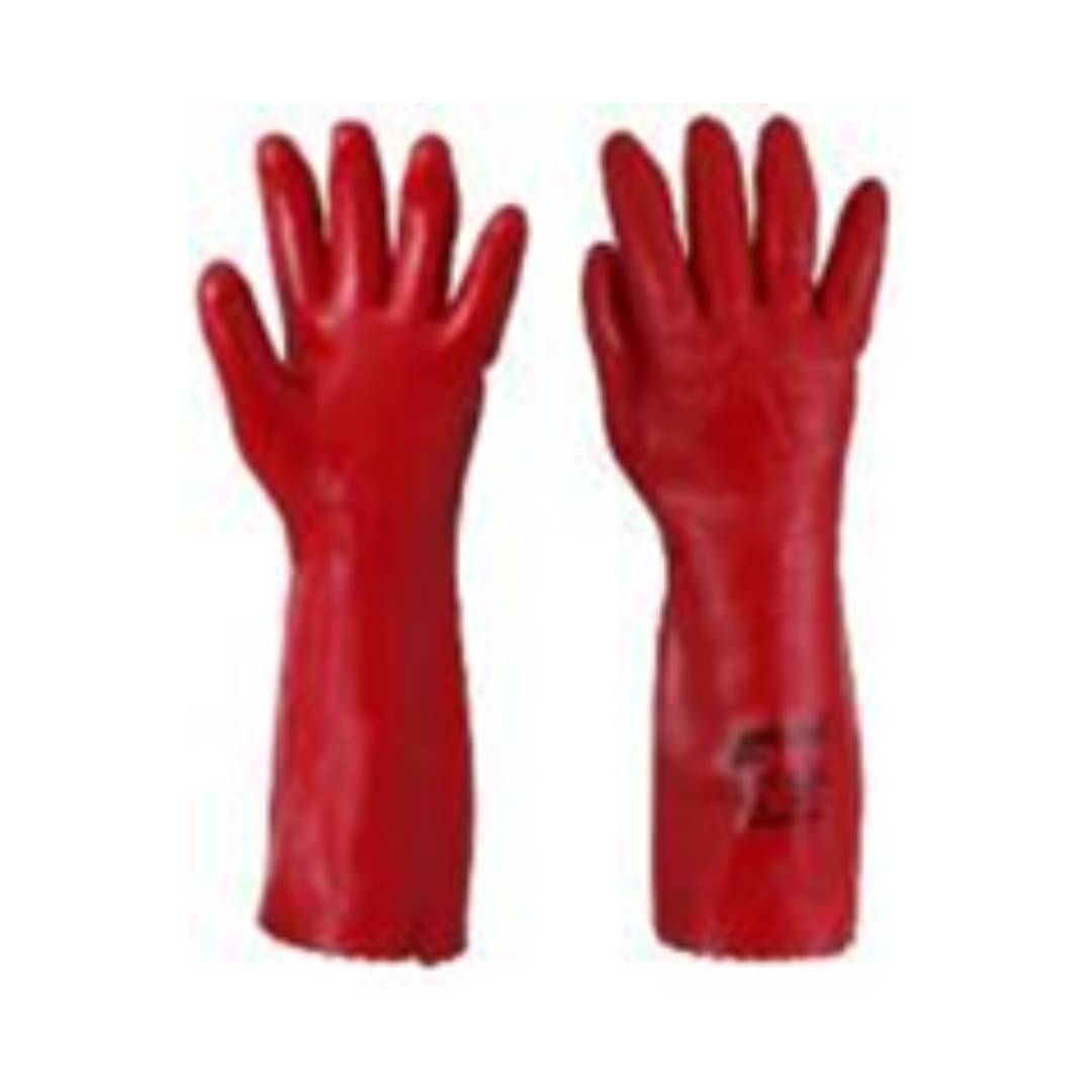 ARMSTRONG KLJ Red PVC Gloves (40cm)