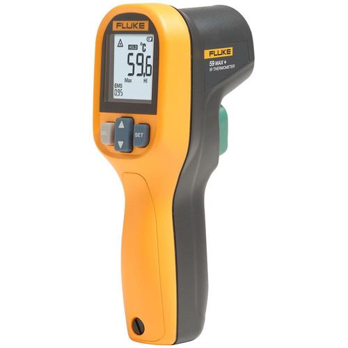 FLUKE 59 Max+ Laser Infrared Thermometer, 10:1, -30°C To 500°C