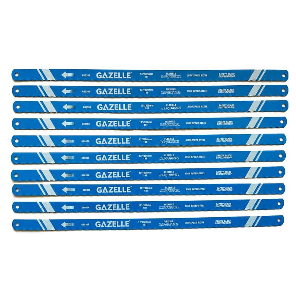 GAZELLE G80366 Bimetal HSS Hacksaw Blade 12in x 18T 100pcs