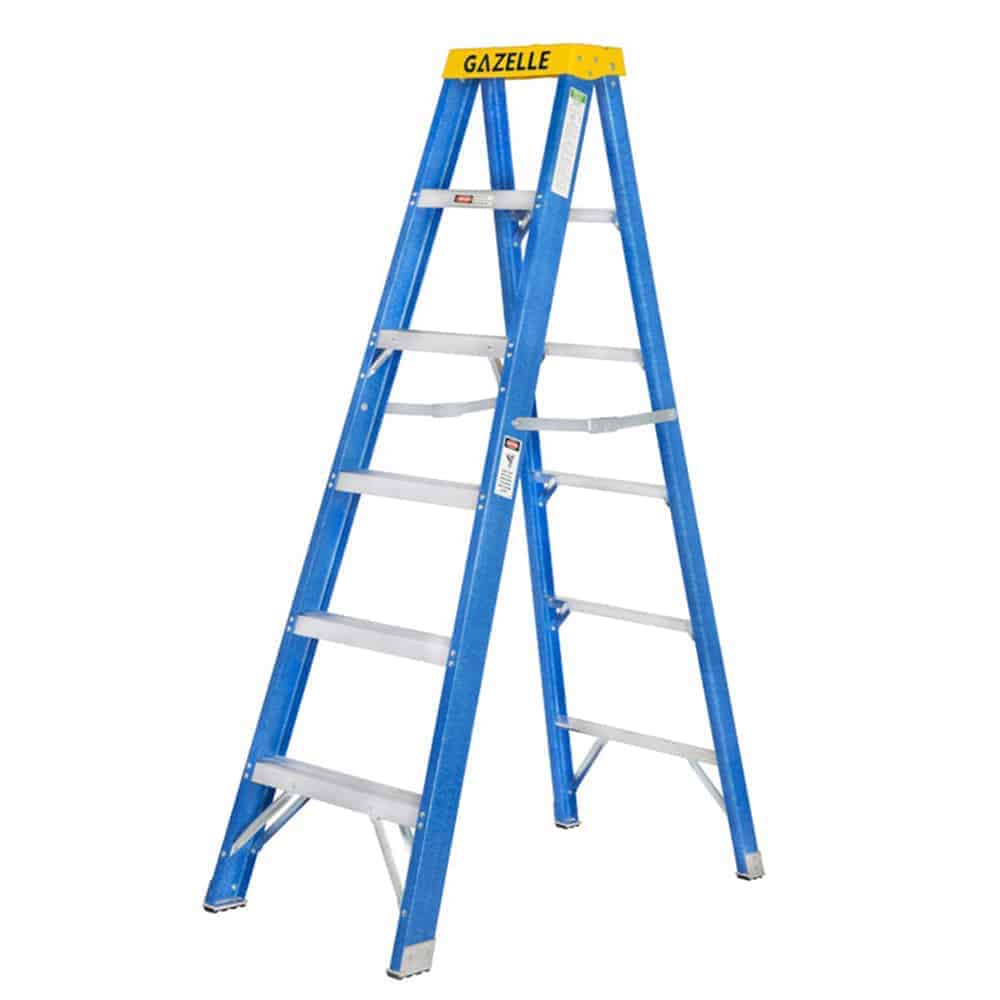 GAZELLE G3006 Fiberglass Step Ladder 6ft (1.8m)