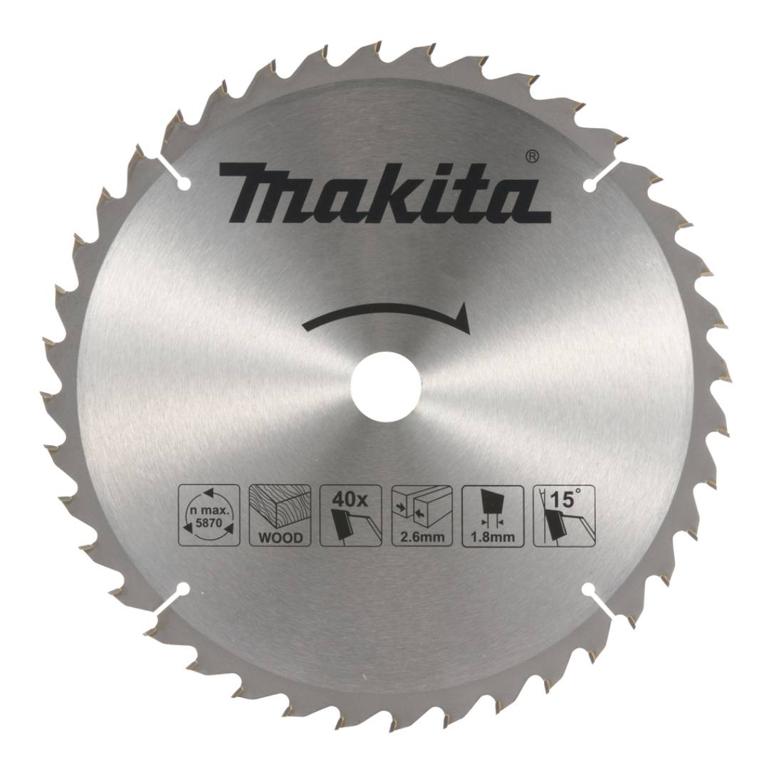 MAKITA B-03545 T.C.T. Saw Blade (260X30X40T) For Wood