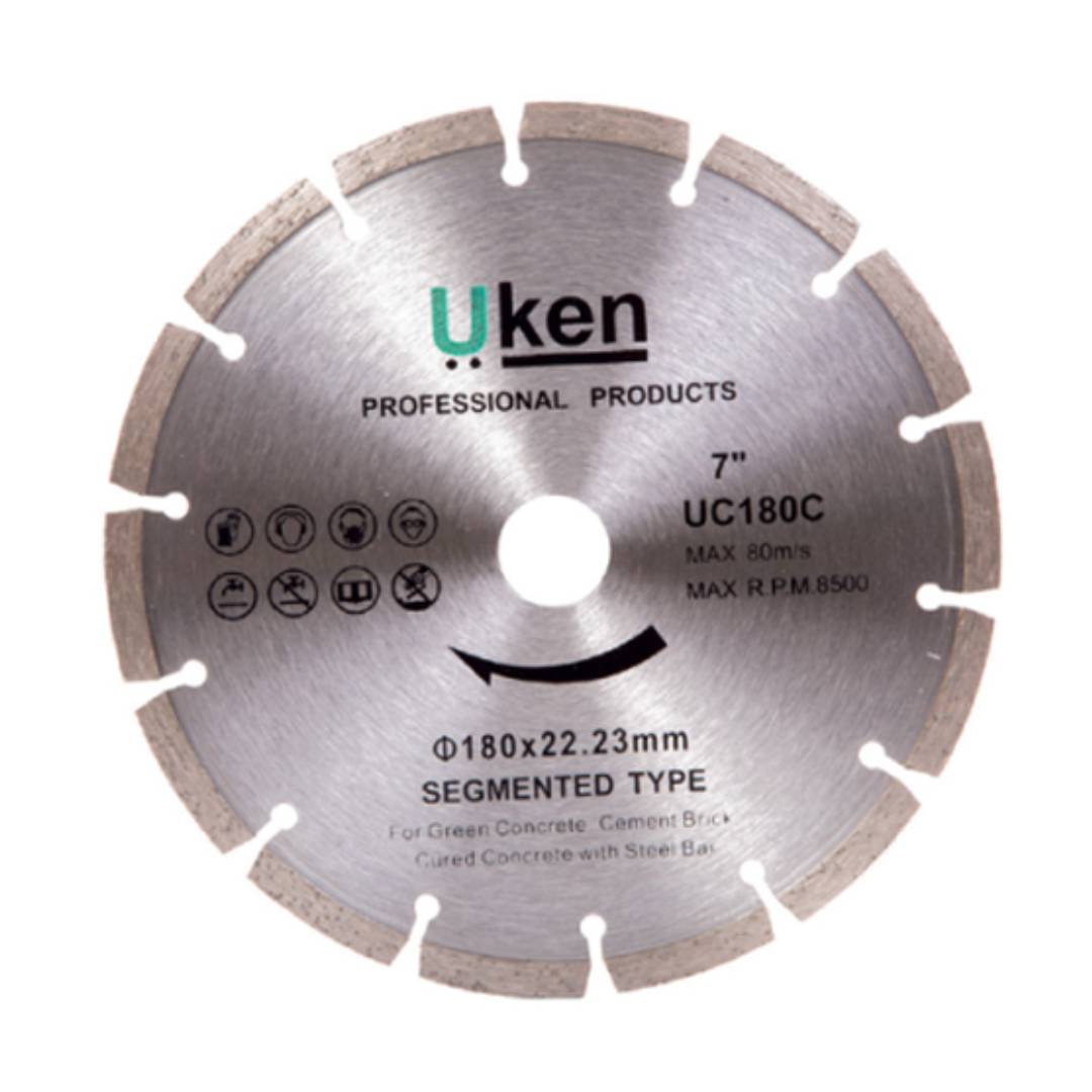UKEN UC105C Diamond Blade Concrete Cutting 100mm