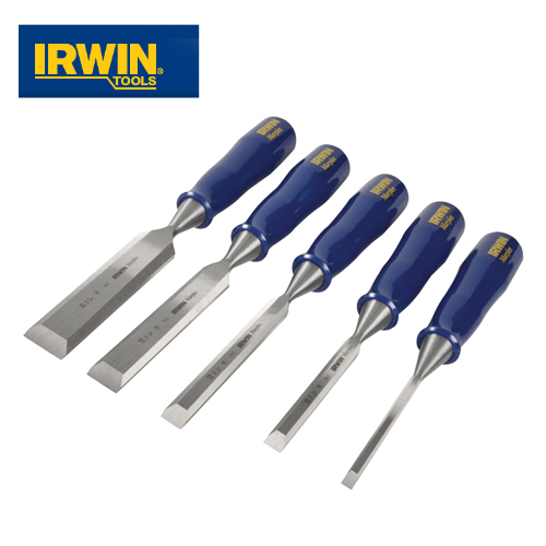 IRWIN M444-S5 Wood Chisel Set 5 Pieces; 1/4 Inches To 1 Inch