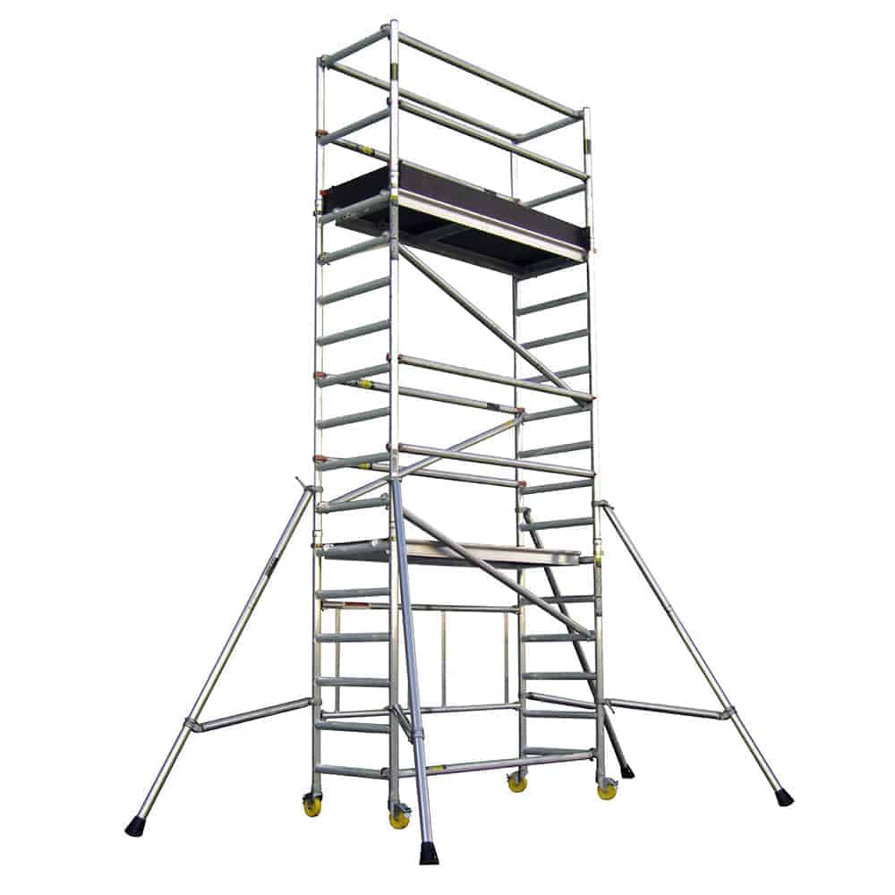 GAZELLE G6204 Aluminum Scaffold Tower 12.5ft (3.8m)