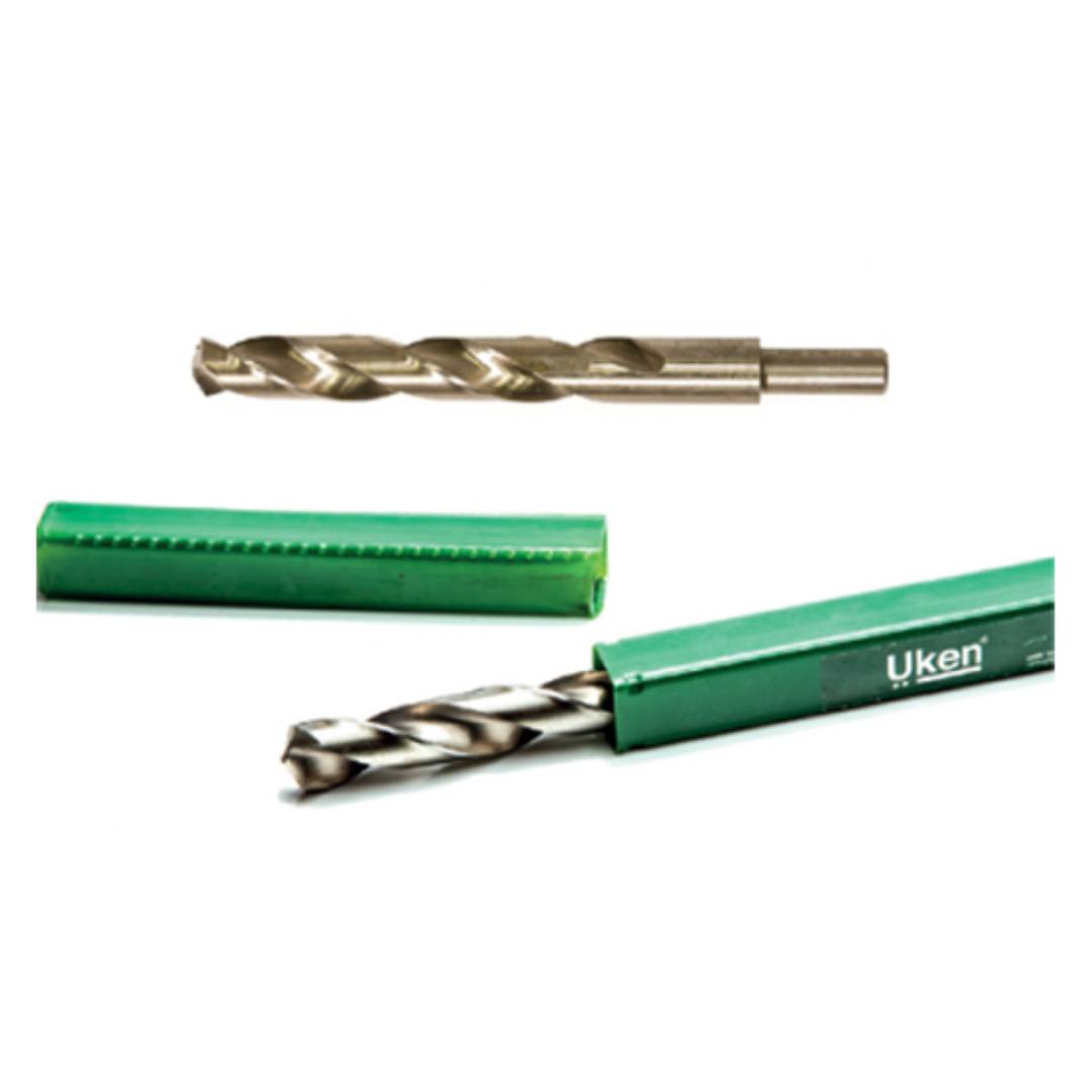 UKEN 0716-21.5 HSS Reduced Shank Twist Drill 21.5