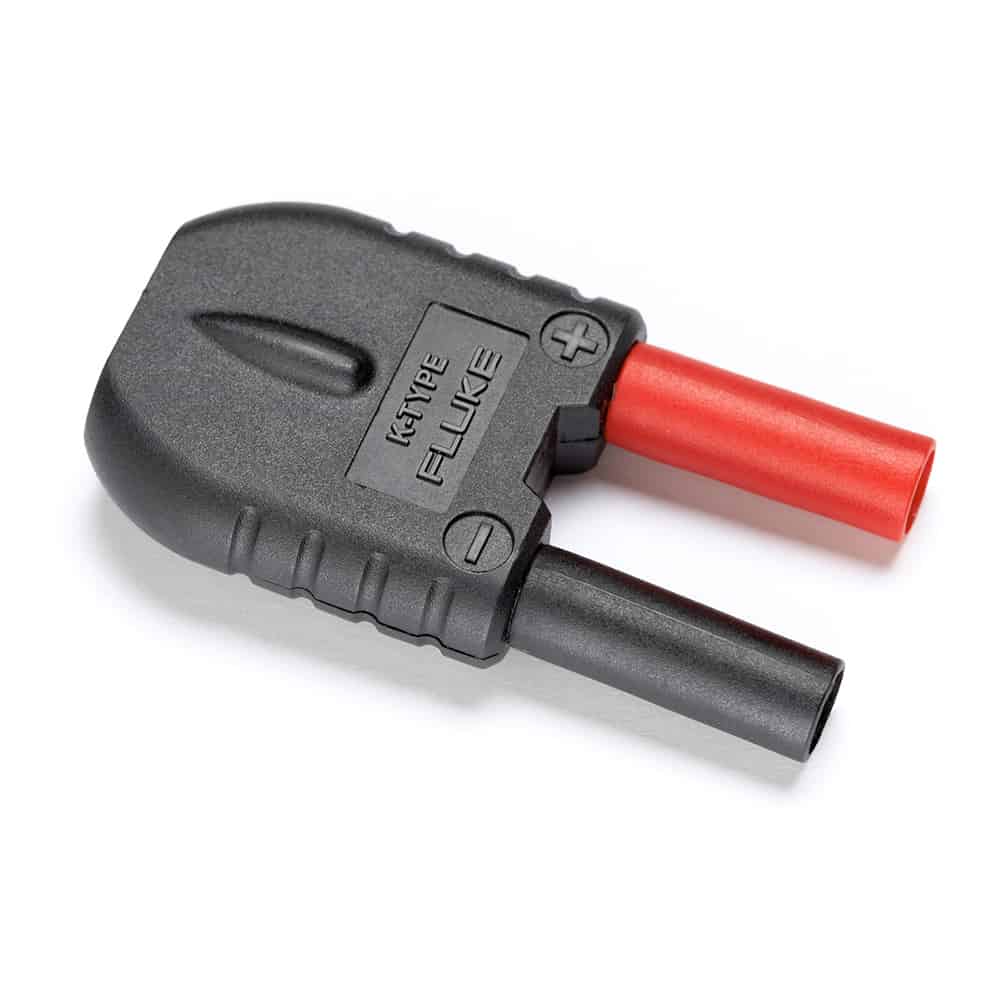 FLUKE 80AK-A Thermocouple Adapter Low Voltage (Below 30V AC, 60V DC)