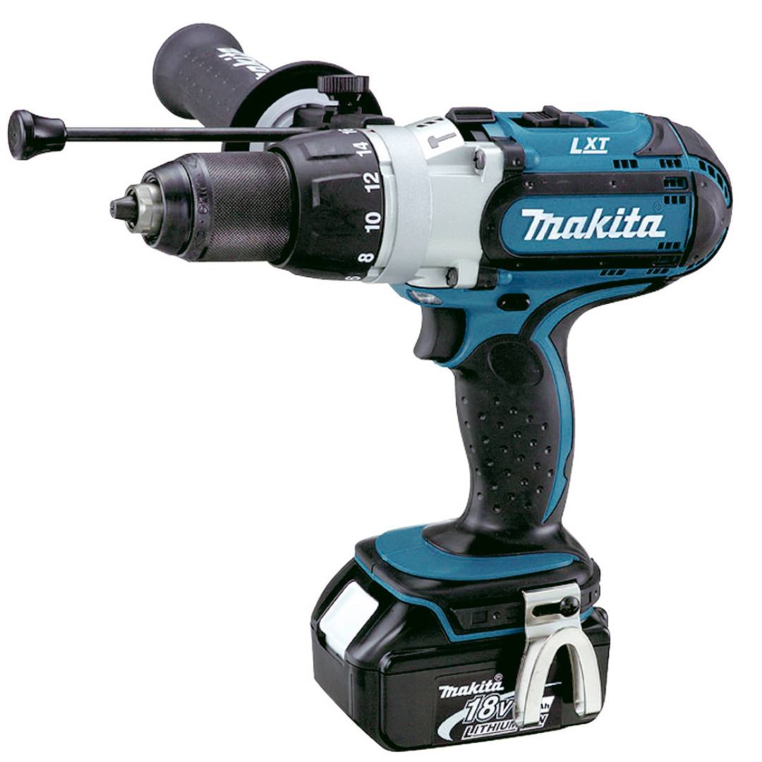 MAKITA DHP451RTJ Cordless Hammer Driver Drill 13Mm For 18Vli-Ion
