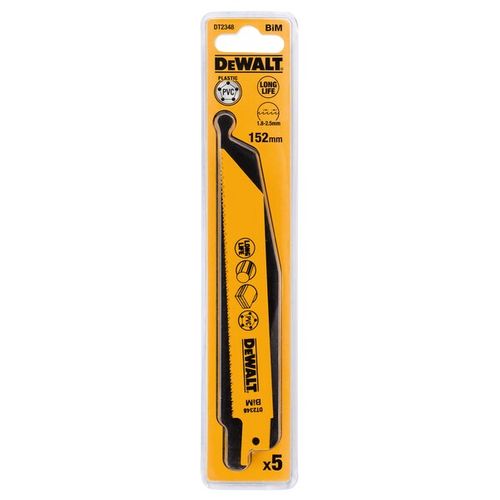DEWALT Dt2348-qz Reciprocating Bi Metal Blades 152mm