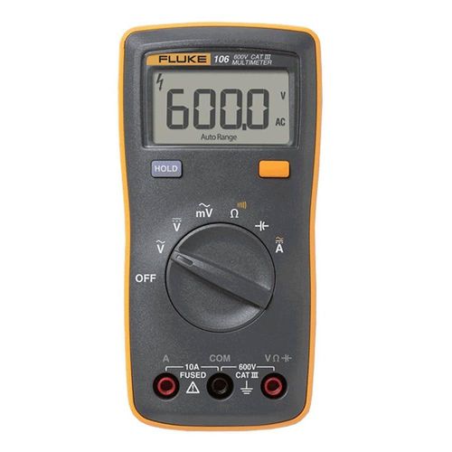 FLUKE 106  Palm-Sized Digital Multimeter, CAT III 600V, 10A
