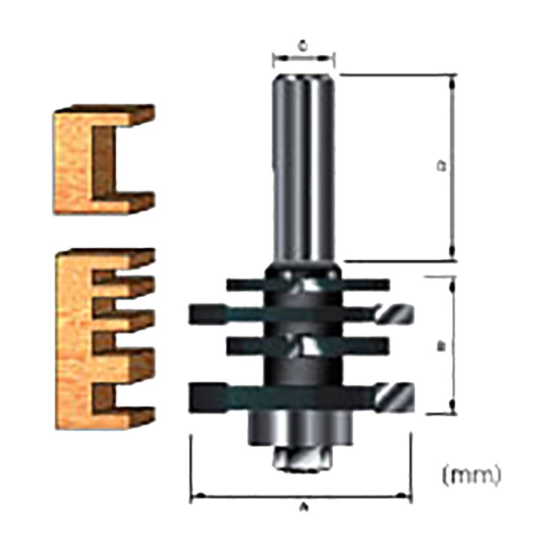 MAKITA D-13281 Variable Slot Cutter Bit (356211)