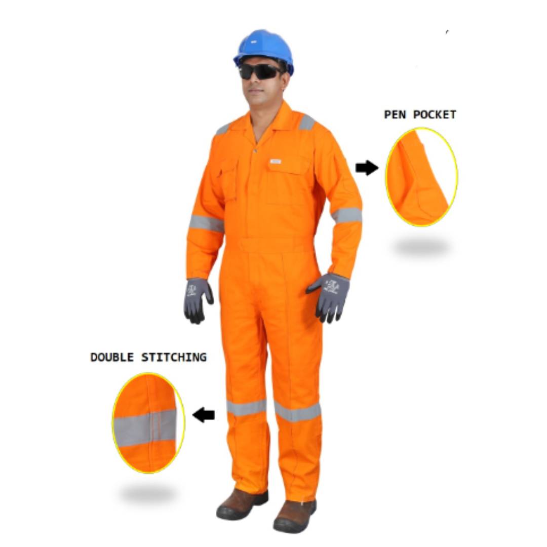 VAULTEX NOL 100% Cotton Coverall with Reflective