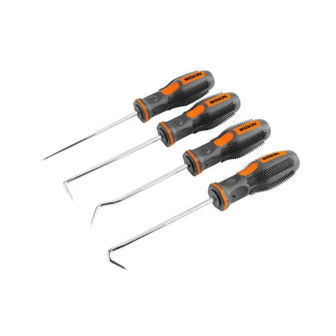 WOKIN 204004 Mini Pick And Hook - 4Pcs Set