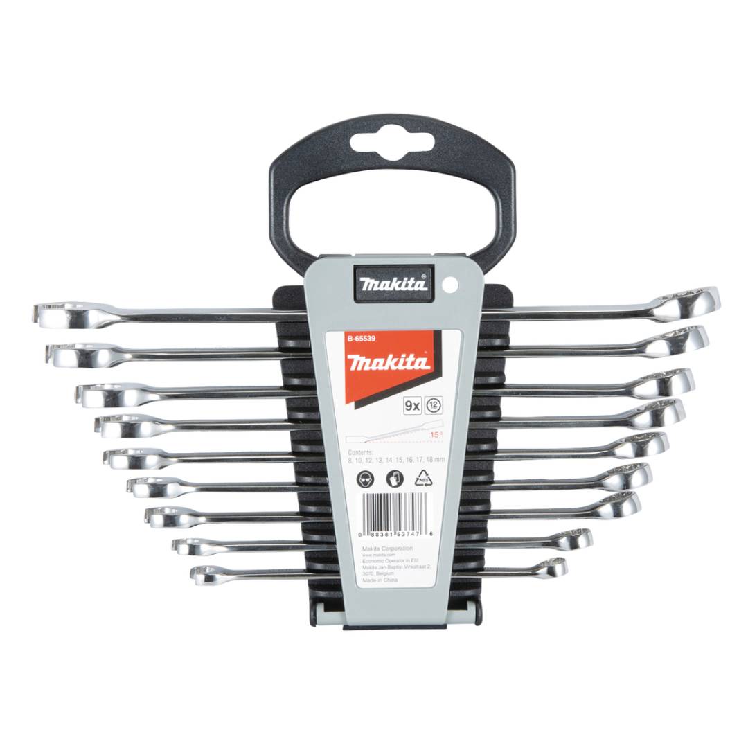 MAKITA B-65539 Combination Wrench 9Pcs. Set
