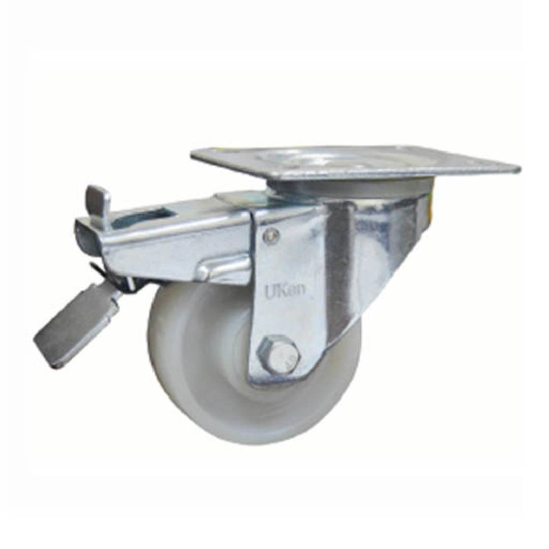 UKEN U5406B Caster Wheel Nylon 6" Swivel With Brake