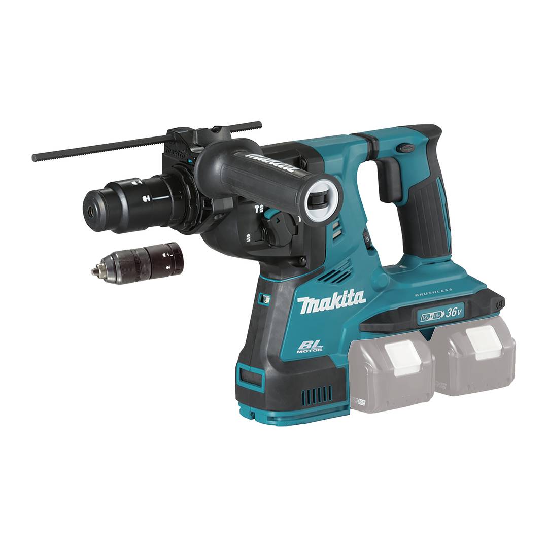 MAKITA DHR283ZJ Cordless Rotary Hammer (Bl) 28Mm Sds Plus For 18V X 2Li-Ion Lxt