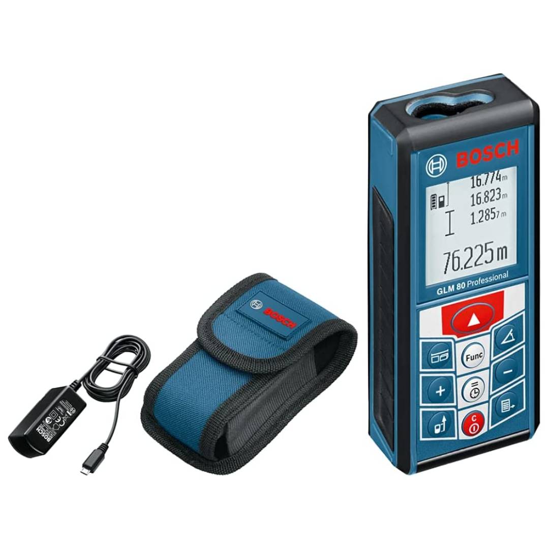 BOSCH GLM 80 Range Finder + Charger