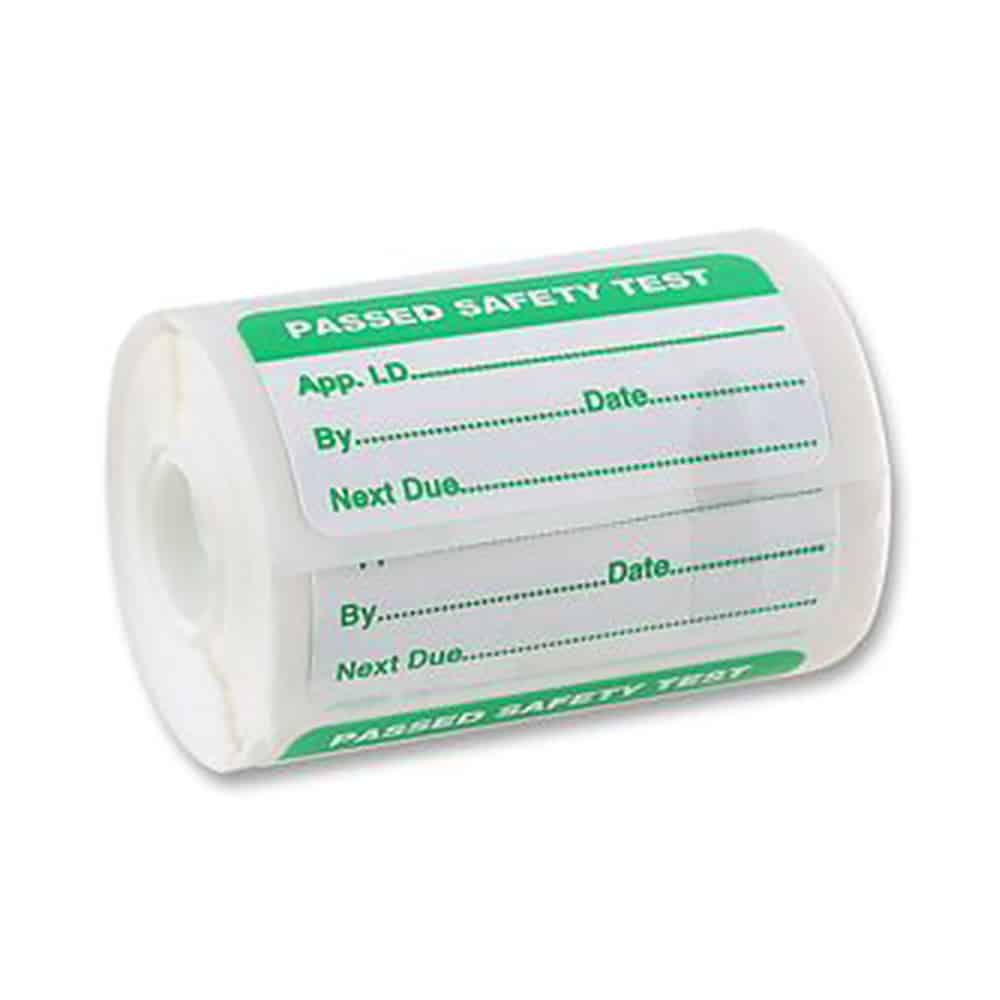 FLUKE PASS500S Appliance Pass Labels (Rectangular)