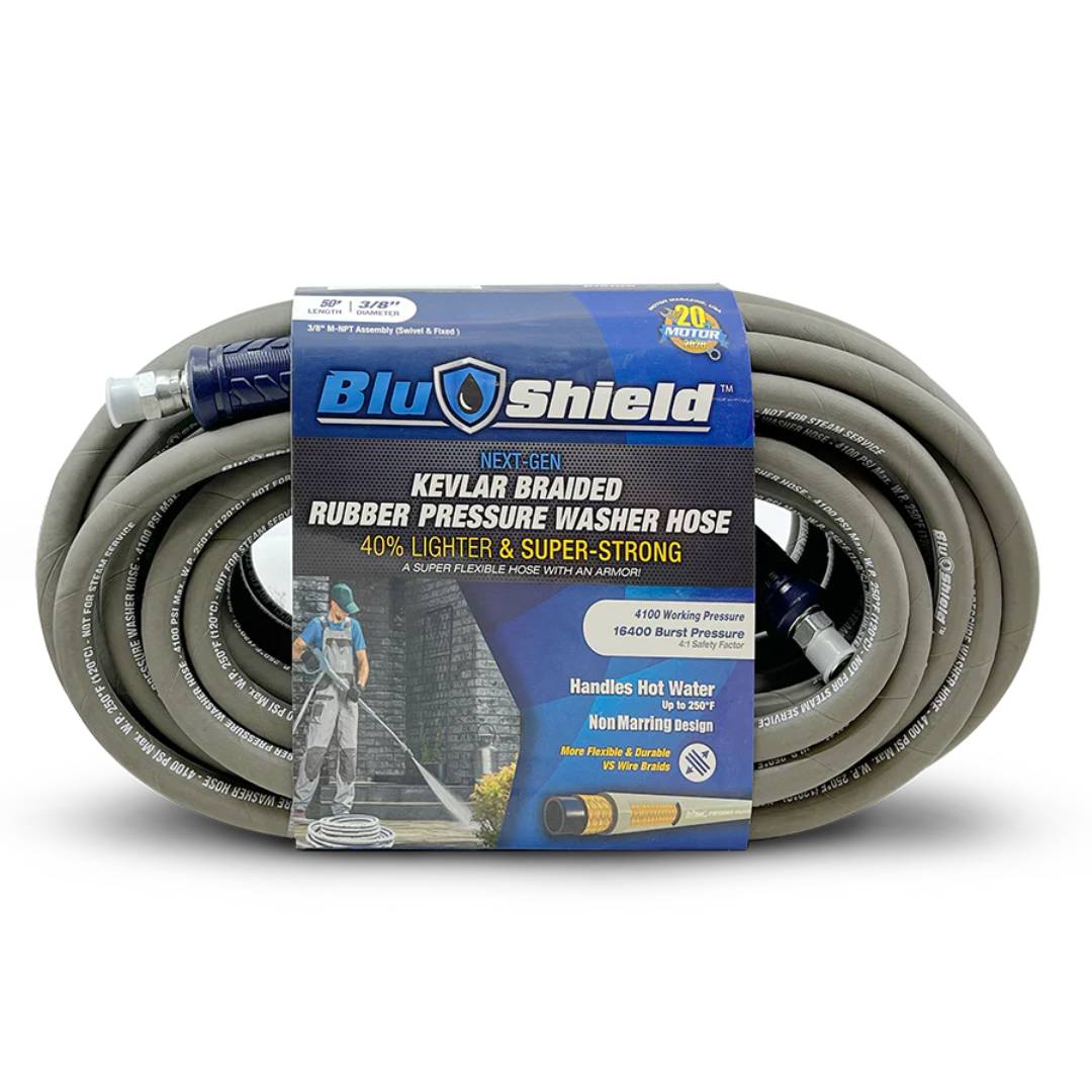 BLUSHIELD PW1015M-NM Kevelar Braided Hose Non Marking 10MM X 15M