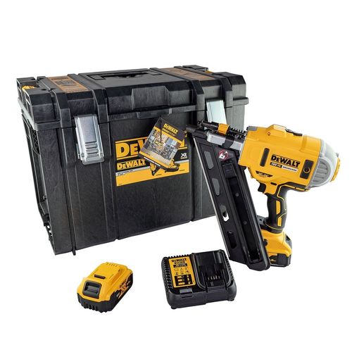DEWALT Dcn692p2 XR Framing Nailer Inc 2x 5.0ah Batts 18v
