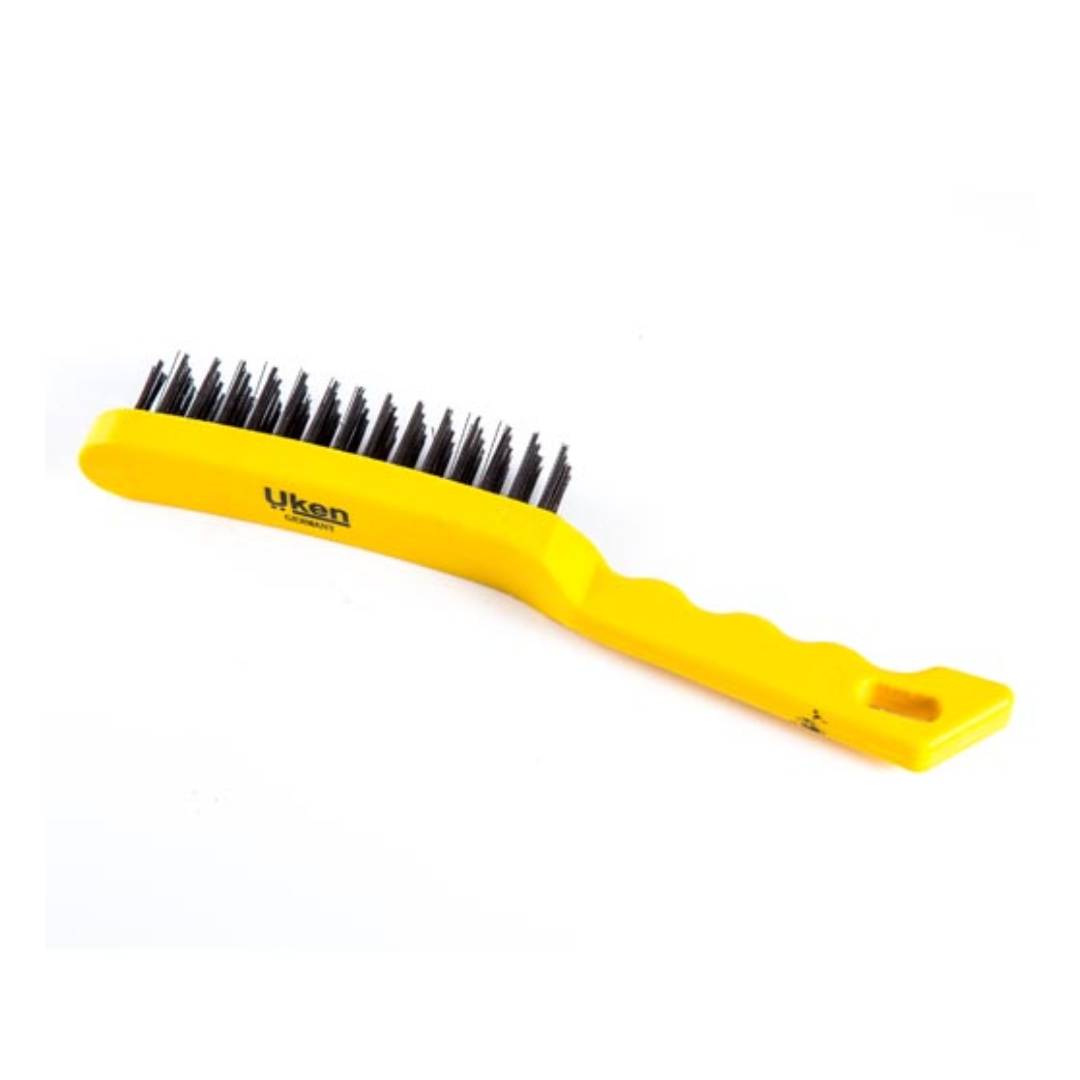 UKEN U42122 Hand Wire Brush Plastic Handle