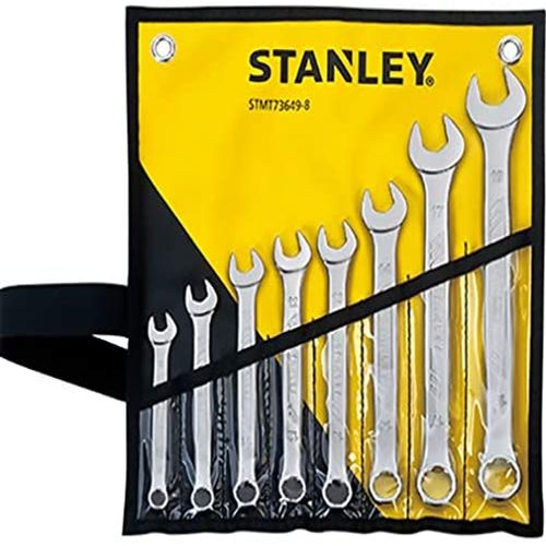 STANLEY Stmt73649-8 Combination Wrench- 8 Pcs Set