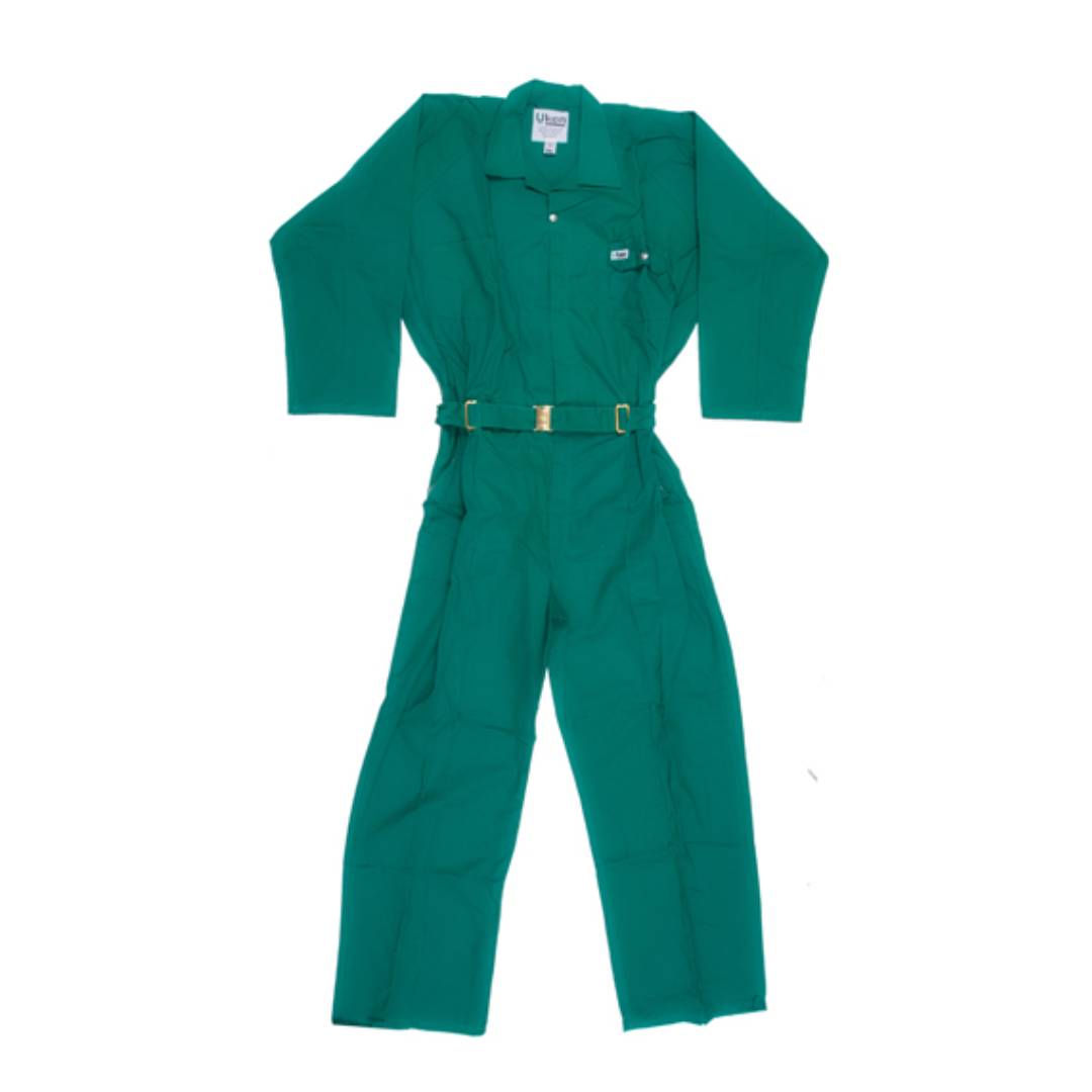 UKEN 513037 Coverall 65/35 Green Large