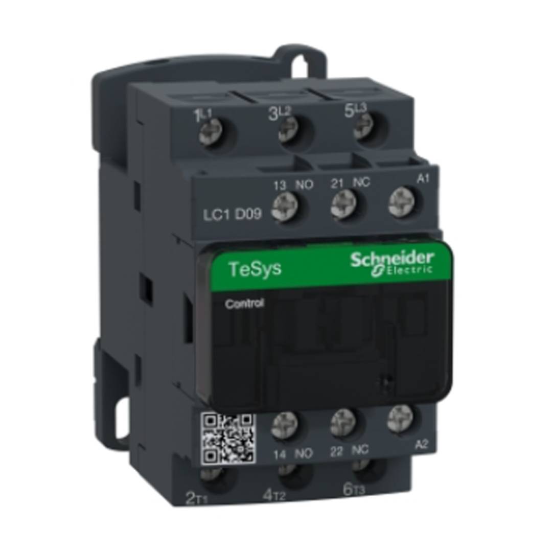 SCHNEIDER LC1D09U7 Magnetic Contactor 9A 3P 240VAC